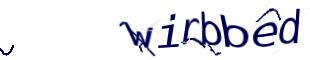 Captcha challenge image